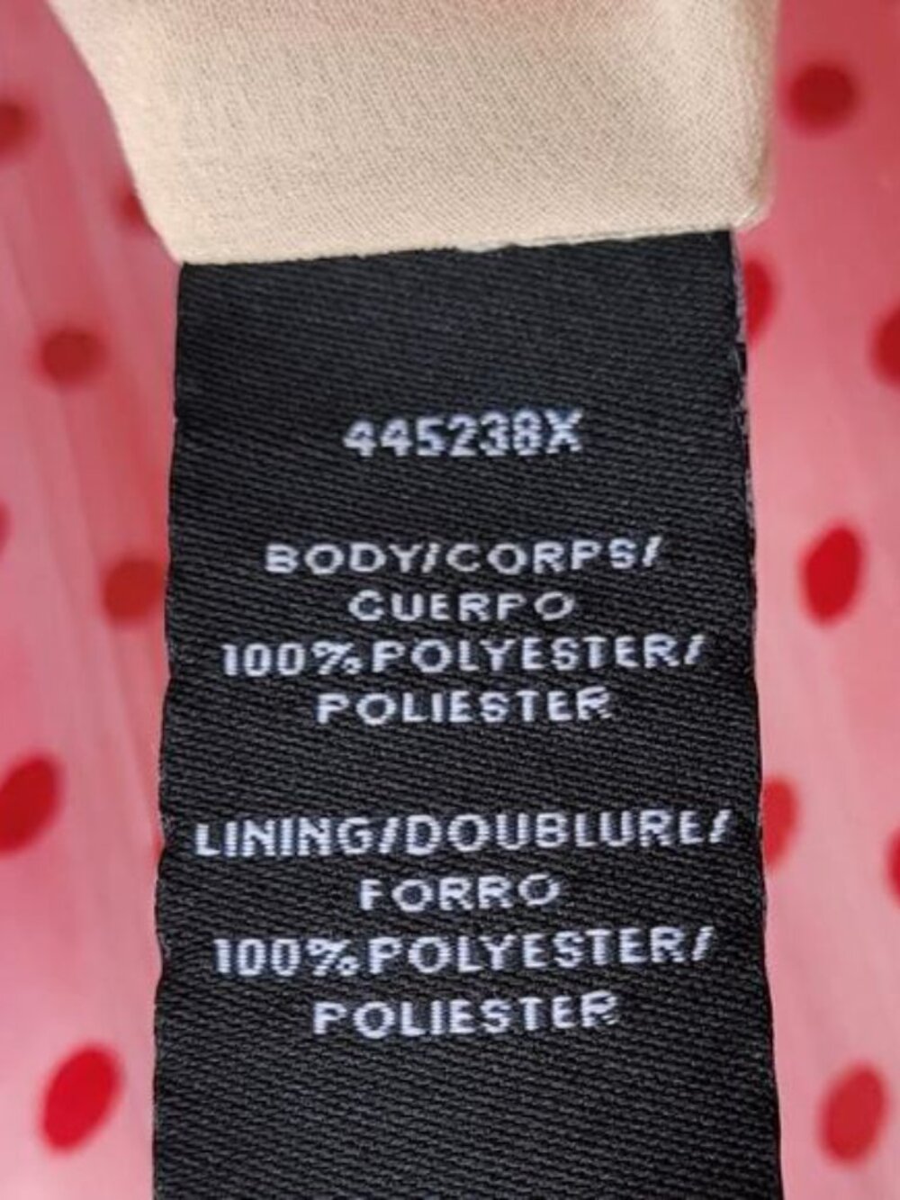 Monique Lhullier Chiffon Mini Dress Pink w/ Red Polka Dots Retro Dainty Ruffles - Picture 8 of 11